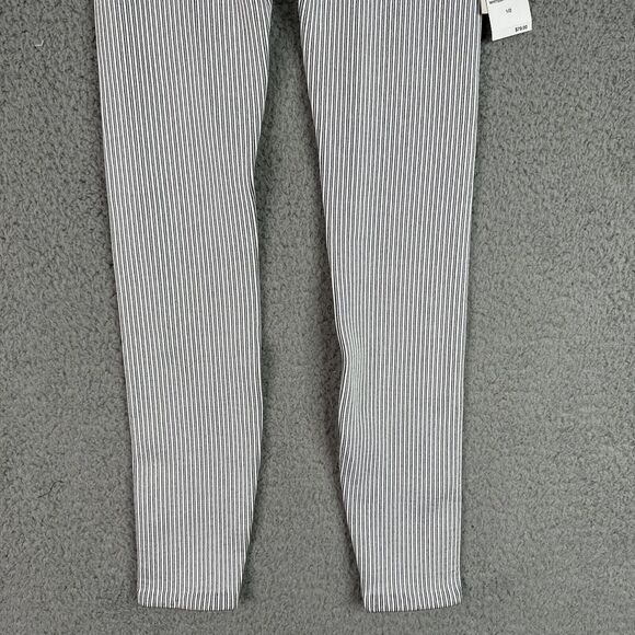 Good American Seamless Ribbed Leggings S/M White Gray Compression NWT - Picture 6 of 14
